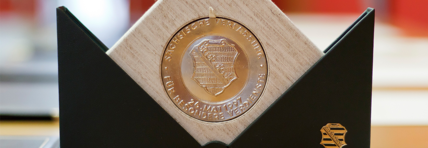 Träger der Verfassungsmedaille Der Sächsische Landtag