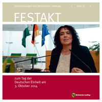 Heft 57: Festschrift zur Feierstunde am 3. Oktober 2014