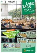 Titlseite des Landtagskuriers Ausgabe 5/21