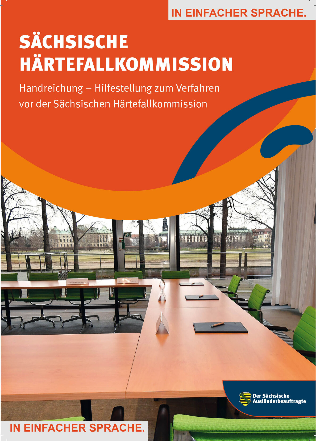 Die Sächsische Härtefallkommission - In einfacher Sprache