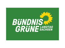 Das Logo der sächsischen Fraktion BÜNDNISGRÜNE.