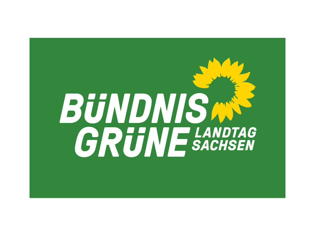 Das Logo der sächsischen Fraktion BÜNDNISGRÜNE.