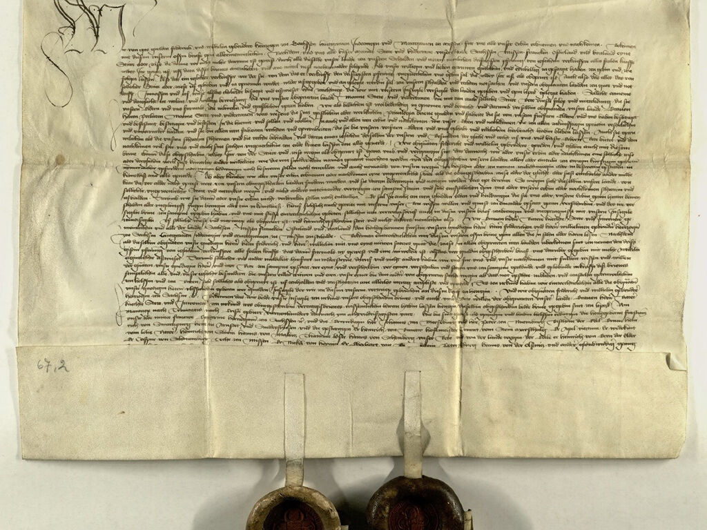 Revers Kurfürst Friedrichs II