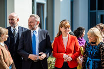 Besuch im Steinhaus Bautzen mit Staatsministerin Katja Meier und Oberbürgermeister Alexander Ahrens.