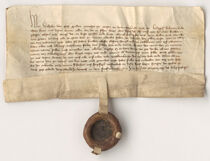 Revers Markgraf Wilhelms I. zur Bedeforderung von 1385