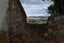 Vom Schloss hat man einen tollen Blick auf die westsächsische Stadt Glauchau.
