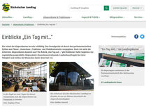 Screenshot von der Website Ein Tag mit