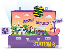 Der Virtuelle Landtagskoffer, Station 6.
