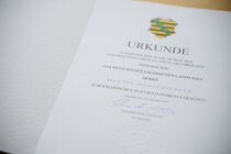 Urkunde zur Wahl des Integrationsbeauftragten
