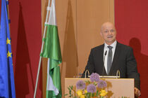Auch André Wendt hält als Vizepräsident eine Rede zur Amtsübergabe 