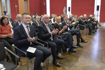 Blick in den Saal und das Publikum während der Feierstunde