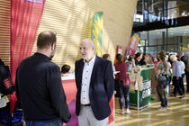 Informationsstand Die Linke mit Rico Gebhardt