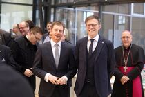 Ministerpräsident Michael Kretschmer und Landtagspräsident Dr. Matthias Rößler